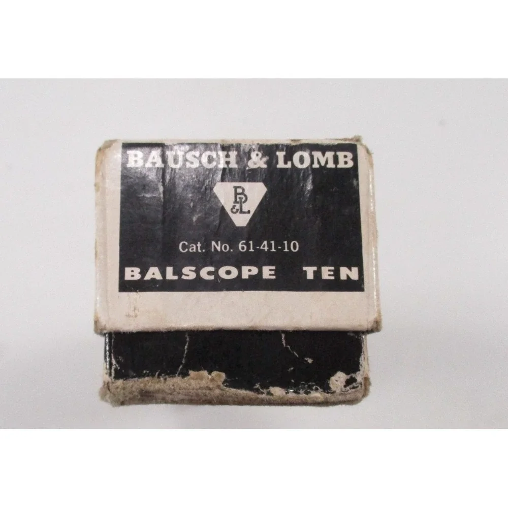 Vintage Bausch & Lomb Balscope Ten 10 X Power Telescope W/ Original Box 61-41-10